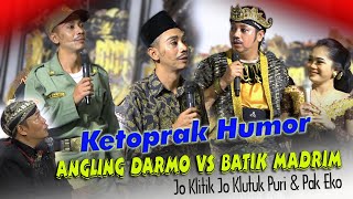 DUO-JO TERBARU YANG BIKIN NGAKAK || KETOPRAK HUMOR JO KLITIK || BIKIN PAK EKO EMOSI JADI SUTRADARA