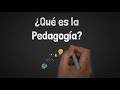 Pedagogía y Educación en Contexto Actual