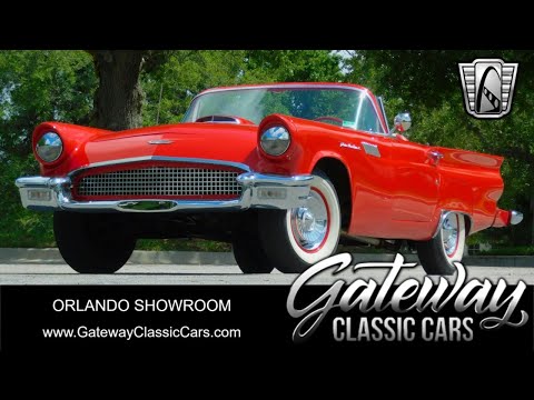 1957 Ford Thunderbird For Sale at Gateway Classic Cars of Orlando Stock#2619