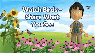 A WonderGrove for Birds: Watch Birds - Share What You See