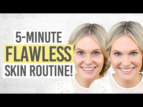 5-MINUTE FLAWLESS SKIN ROUTINE! ⏰ 🤩