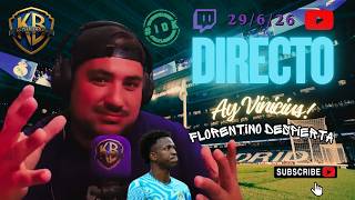 EL REAL MADRID LE ABRE LA PUERTA OFICIOSAMENTE A VINICIUS JR #IDK // 29/6/26