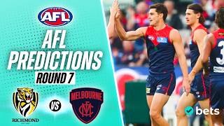 Richmond Tigers vs Melbourne Demons AFL Tips Round 7 (AFL Betting Predictions & Preview)