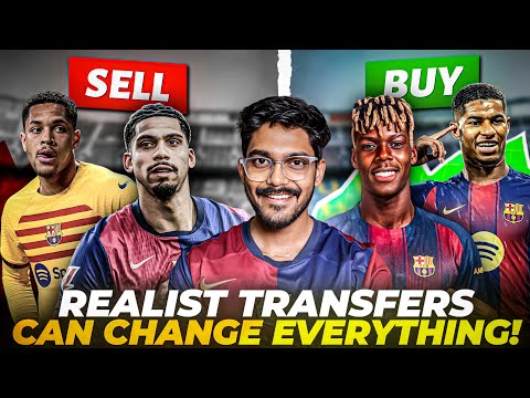 FC Barcelona Realistic Transfers 2025 : Kisko khareede - Kisko Beeche !