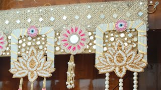 Designer Toran Bandanwar Making at Home || DOOR HANGING, HOME DECOR 2025, DIWALI 2025 , DIY