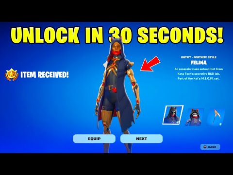 How To Get FELINA SKIN for FREE in Fortnite! (FASTEST METHOD)