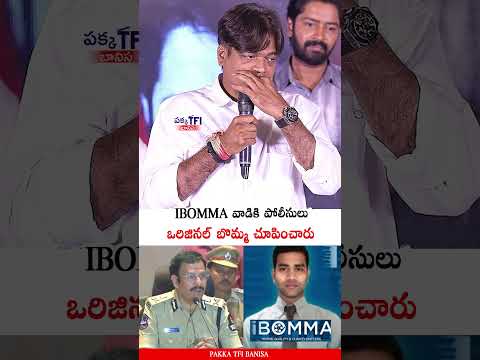 I Bomma వాడికి పోలీసులు 🔥 Harish Shankar Comments On I Bomma Immadi Ravi | Pakka TFI Banisa