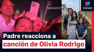 La reacción viral de un padre latino al llevar a sus hijas a concierto de Olivia Rodrigo