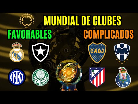 Mundial de Clubes: los equipos con MEJORES Y PEORES chances de clasificar a Octavos