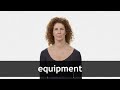 Understanding Equipment Sections