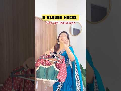 Blouse hacks you must know‼️ #blouse #wedding #wedding2025 #weddingseason #bridetobe