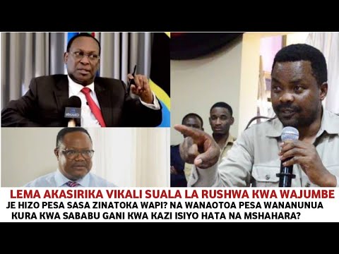 DUH.! GODBLESS LEMA AWEKA WAZI KILA KITU KUHUSU WAJUMBE KUHONGWA UCHAGUZI CHADEMA,,AWAONYA VIKALI"