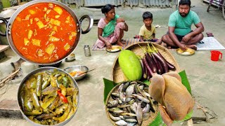 Homestyle CHICKEN with ASH GOURD Magic and MIXED FISH with EGGPLANT Recipe