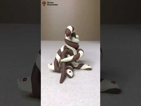 マーブルヒドラのフォンダンショコラ Marble hydra fondant chocolate