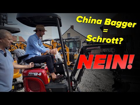 DESWEGEN scheint mir dieser CHINA BAGGER die BESTE WAHL!