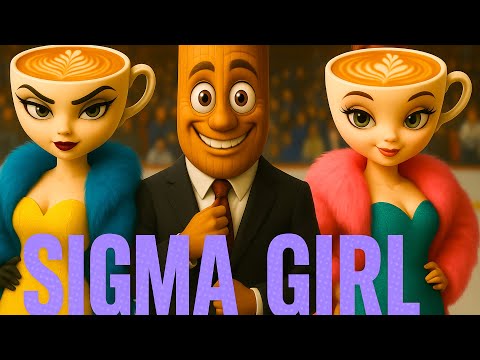 Sigma Girl Transformation Song Omega Ballerina Cappuccina Sigma Boy Remix -  AI Meme Animation 💅🔥