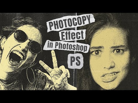 Photocopy Effect in Photoshop