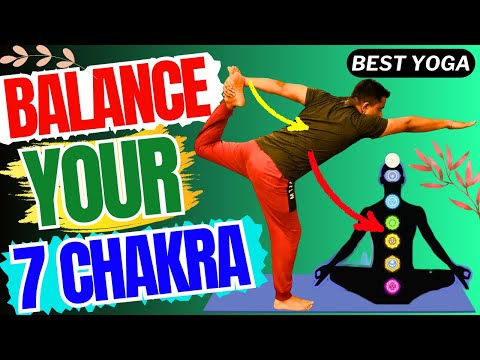 How To Balance Your 7 Chakras | Chakra Yoga 🕉️ | 7 Chakra Asanas and Meditation #neilyogastudio