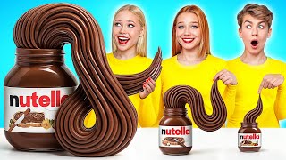 Défi De Grande, Moyenne ou Petite Assiette | Hacks et Gadgets Secrets Faciles Multi DO Challenge
