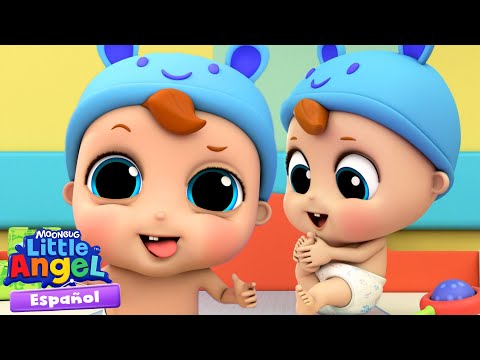 Bebé Juan ¿Dónde están tus pies? 👣 | Canciones Infantiles con Bebé Juan🎵| Little Angel Español