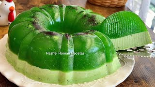 POSTRE FACIL Y CREMOSO DE LECHE EVAPORADA Y KIWI 🤤 sobremesa fácil