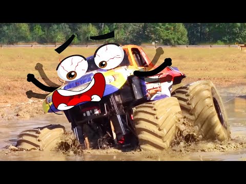 Extreme Off Road Monster Truck Contest | 8X8 Tatra Truck Conquers Mud | Woa Doodles