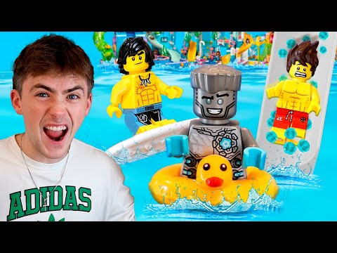 I Built a LEGO Ninjago WATER PARK...