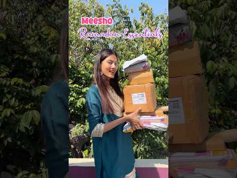 মুসলিম পরিবারের Ramadan Essentials🤲🏻📿#ramadan #shorts #meesho #muslim #quran #meeshohaul