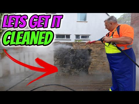 Watch This Dirty Wall Get Super Clean in Minutes!