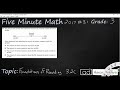 Rounding Techniques with Number Lines and Multiples