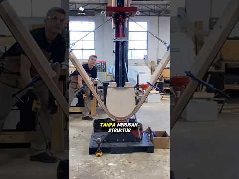 Ini Cara Profesional Bikin Kayu Melengkung!
