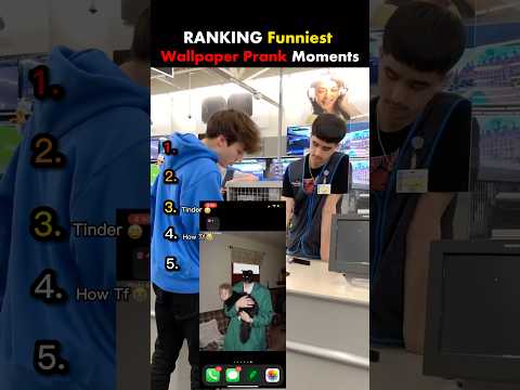 Ranking Funniest Wallpaper Prank Moments😆😆