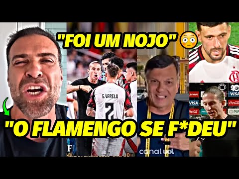 "OLHA QUE M*ERD% O FLAMENGO TÁ FUDID...." A REAÇÃO REVOLTADA DE FLAMENGUISTAS NO MUNDIAL APÓS CHOQUE