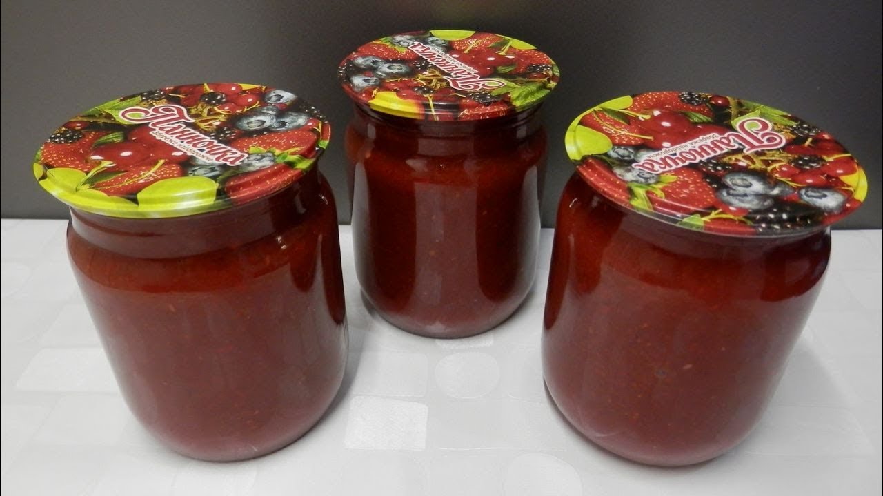 Острый соус из слив на зиму. Вкуснее любого кетчупа без уксуса