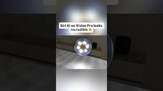 Siri AI on Apple Vision Pro looks so good