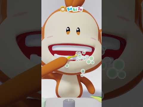 Tata Gosok Gigi 🦷🪥| BaLiTa | Brush Your Teeth #balita #cartoon #kartun #goodhabits #kartunanak