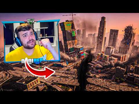INTENTÉ ESCAPAR del TERREMOTO mas PELIGROSO de GTA 5 Online