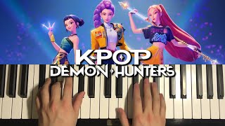 7 KPop Demon Hunter Songs on Piano