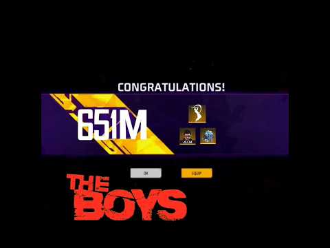 Freefire Highest Level Up 651M Op Rare Reward || New! 3 Max Reward