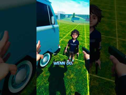 Hör nicht auf Fremde Personen 😱 !! BONELAB VR Skit #shorts