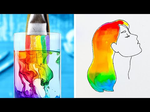 CREATE MAGICAL RAINBOW CRAFTS 🌈💖 ART IDEAS TO TRY!