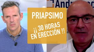 Caso de Priapismo. Erección prolongada. 30 horas de erección.
