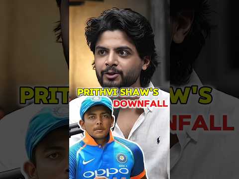 PRITHVI SHAW'S Downfall โฌ๏ธ Ka Sach Kya Hai โโ
, #rajshamani #shorts #ytshorts #ipl2025 #podcast