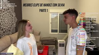 Nandez  y Silvia // 😂😂Los mejores clips de Nández y Silvia en directo. TWITCH NANDEZ Y SILVIA