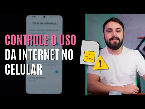 COMO CRIAR AVISO E LIMITE DE USO DE DADOS MÓVEIS