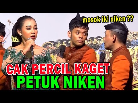 Cak Percil Cs + Niken Salindry Lucu Poll !! Kaget... Suwe ora ketemu, saiki dadi sinden idaman