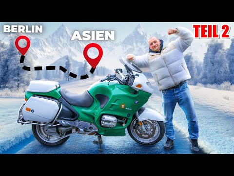 2500km Tour mit 1500€ Polizeimotorrad von Berlin nach Asien | Part 2