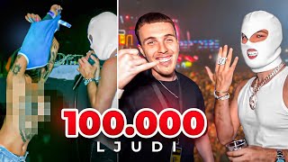 Izletela Gola Devojka Pred 100.000 Ljudi - Music Week W/ Devito