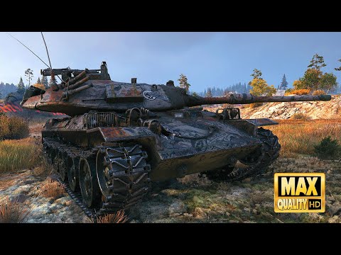 STB 1  Pro player gets angry on map Karelia   World of Tanks