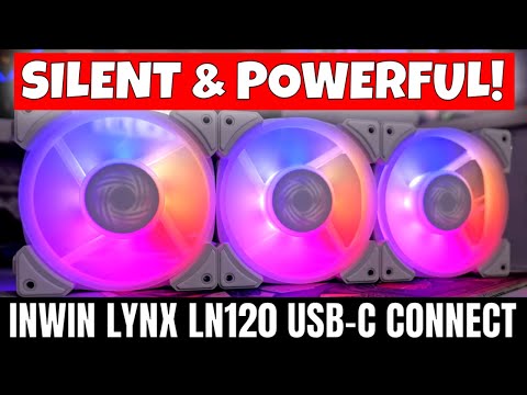 Go Wire Free Inwin Lynx LN120 ARGB Daisy Chain Silent Fans